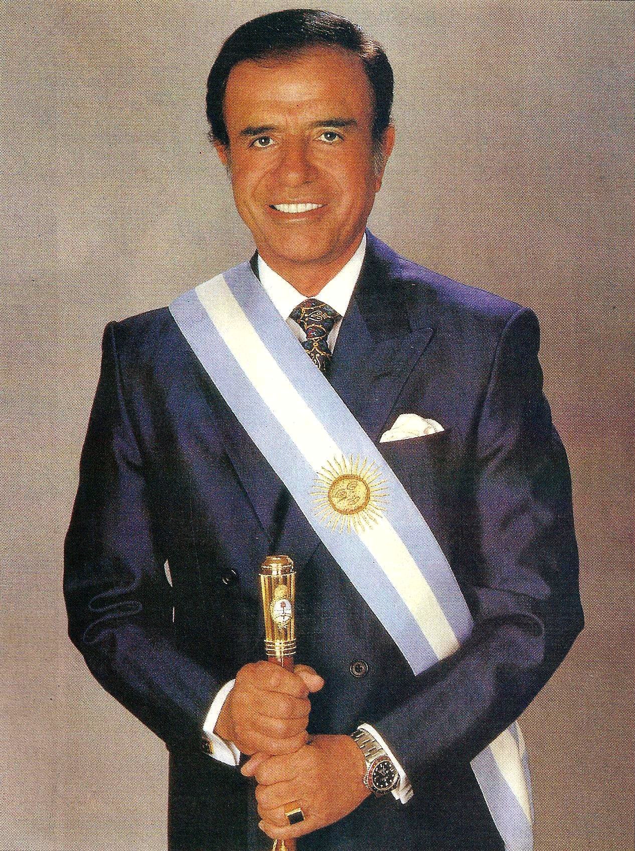 Carlos Menem photo