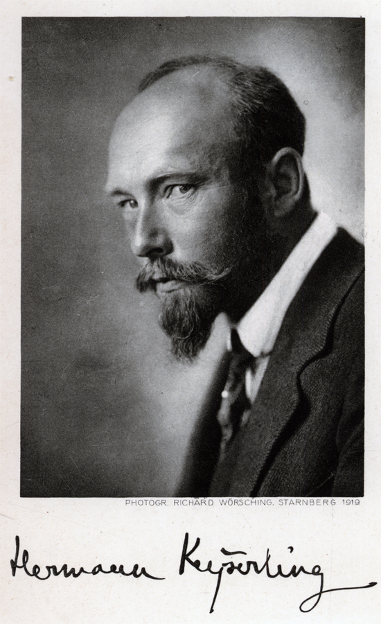 Hermann Graf Keyserling photo