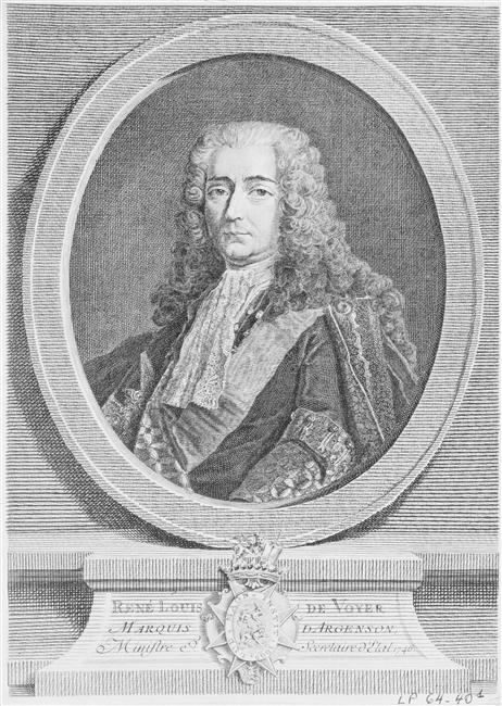 René Louis de Voyer de Paulmy, marquês d'Argenson photo
