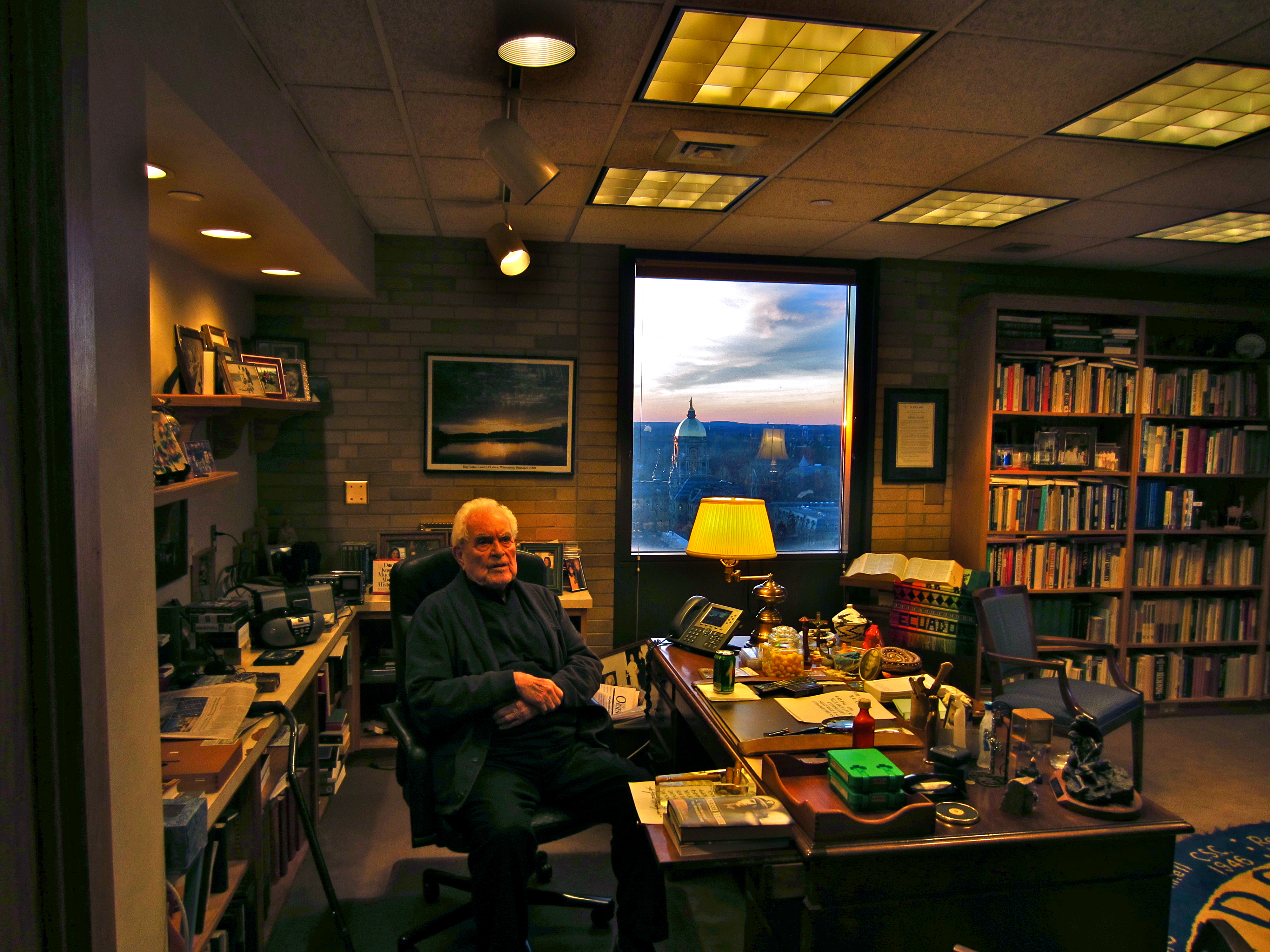Theodore Hesburgh photo