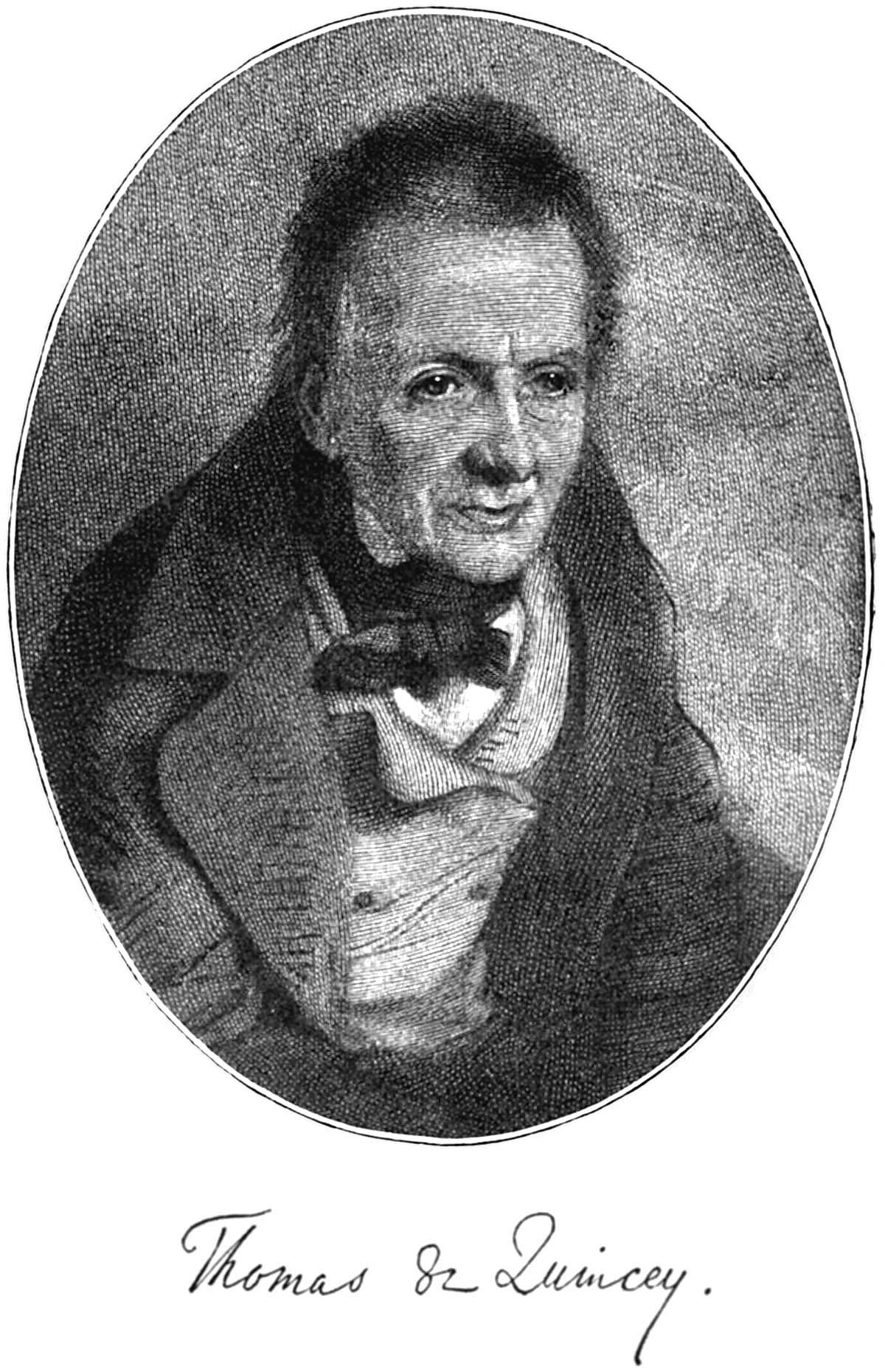 Thomas De Quincey photo