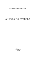 A Hora da Estrela